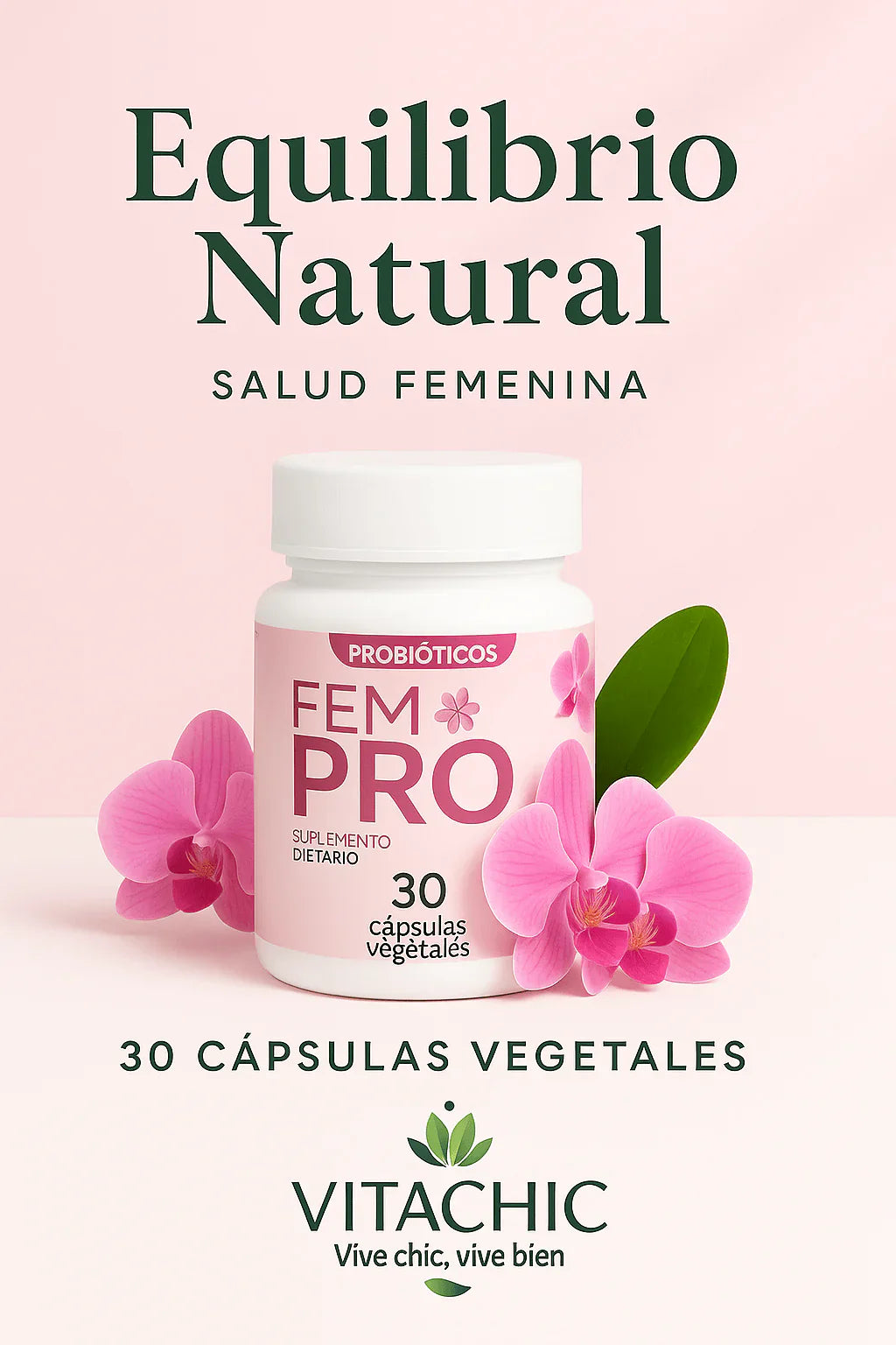 ¡No más picazón, mal olor o flujo anormal! FemPro Probiótico Vaginal Masticable