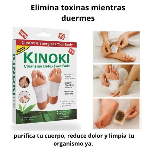 Parches DETOX! de bienestar natural lo que tu cuerpo necesita