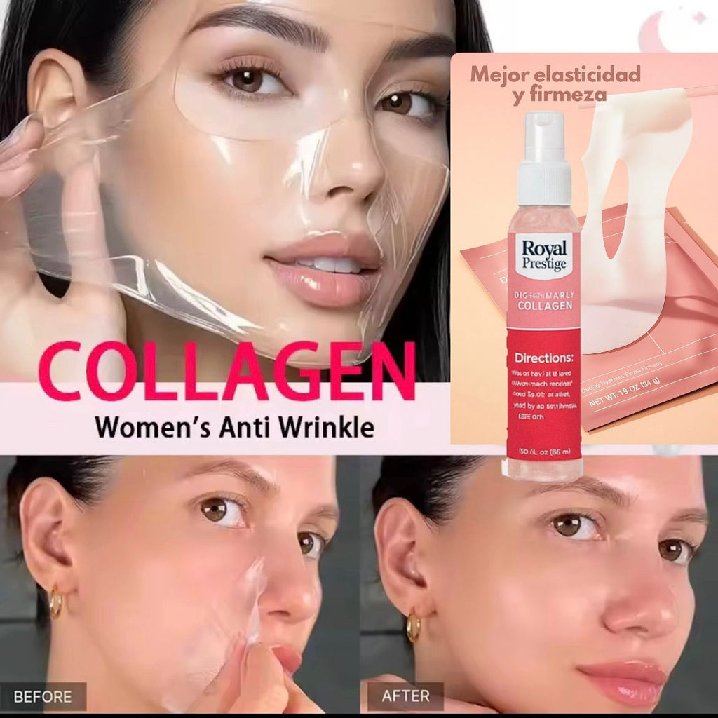 MASCARILLA Colágeno Antienvejecimiento Incluye Spray🌸+ ENVIO GRATIS🚚