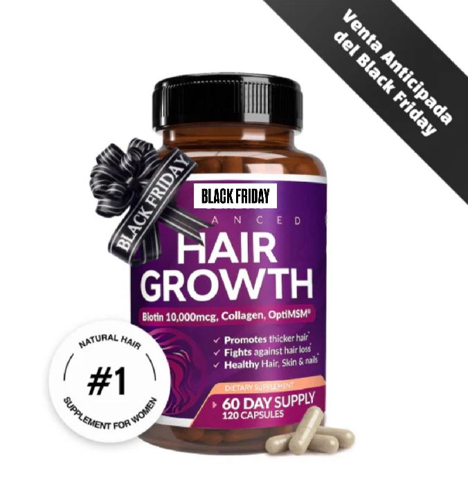 REACTIVA TUS FOLICULOS CAPILARES🧚‍♂️🌸OFERTA BLACK FRIDAY+ENVÍO GRATIS🚗