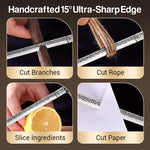 Cuchillo multiusos portátil para frutas con funda